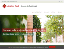 Tablet Screenshot of abidingpack.com